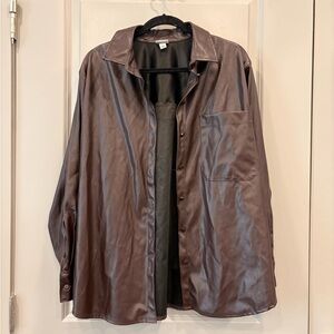 Women’s Brown Leather Jacket